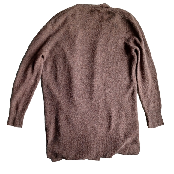 Brown Madewell Ryder open front cardigan wool/alpaca blend sz M - Picture 7 of 7